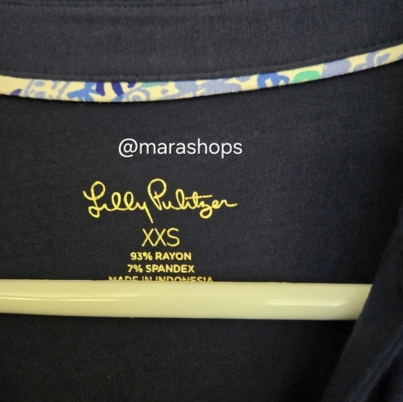 Lilly Pulitzer Ansley Navy Dress - Picture 5 of 8